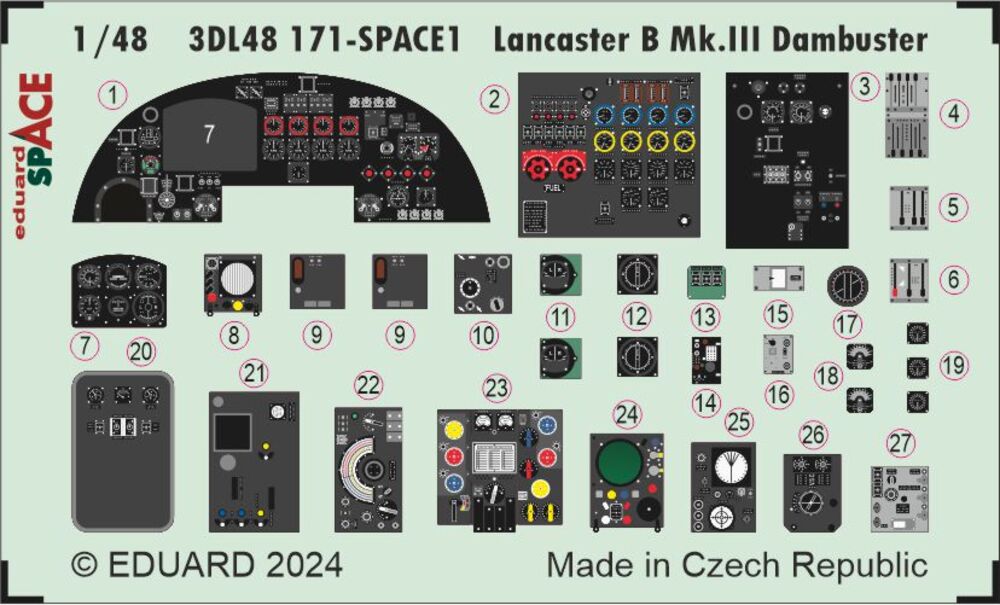 Lancaster B Mk.III Dambuster SPACE 1/48 HKM