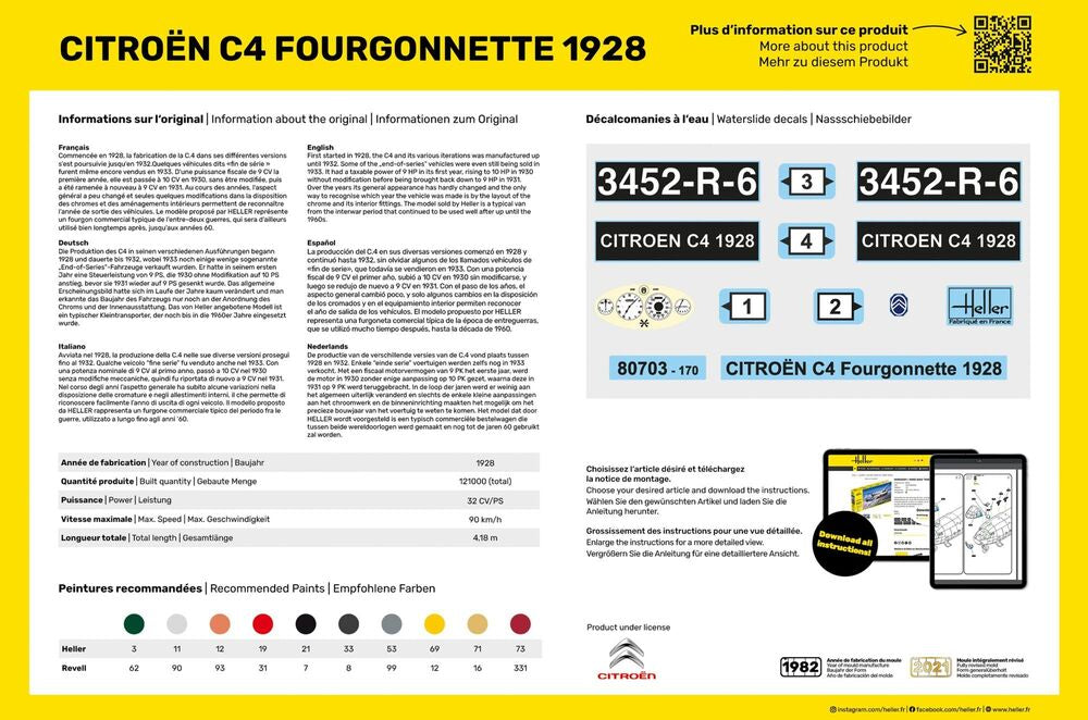 STARTER KIT Citroen C4 Fourgonnette 1926