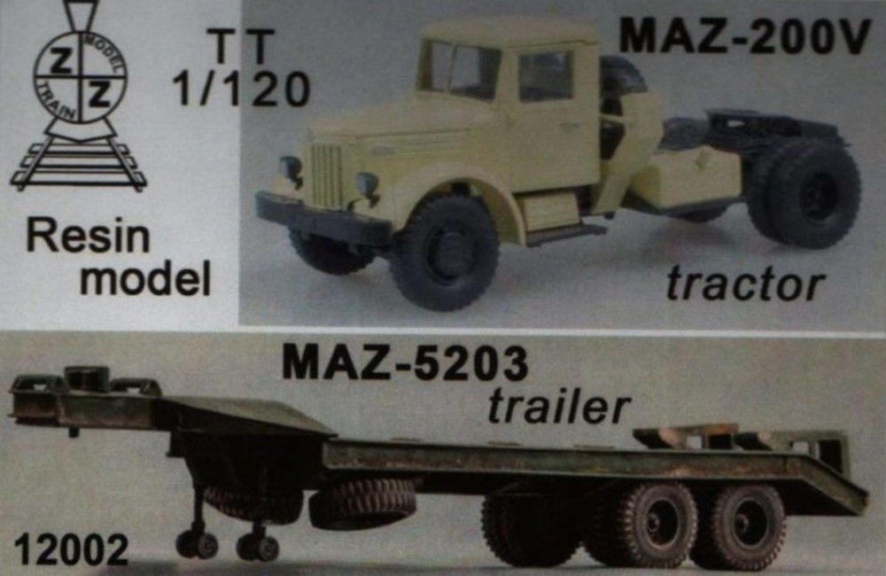 MAZ-200V & MAZ-5203 trailer