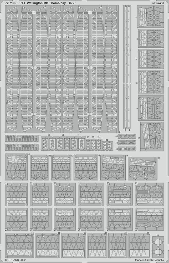 Wellington Mk.II bomb bay for AIRFIX