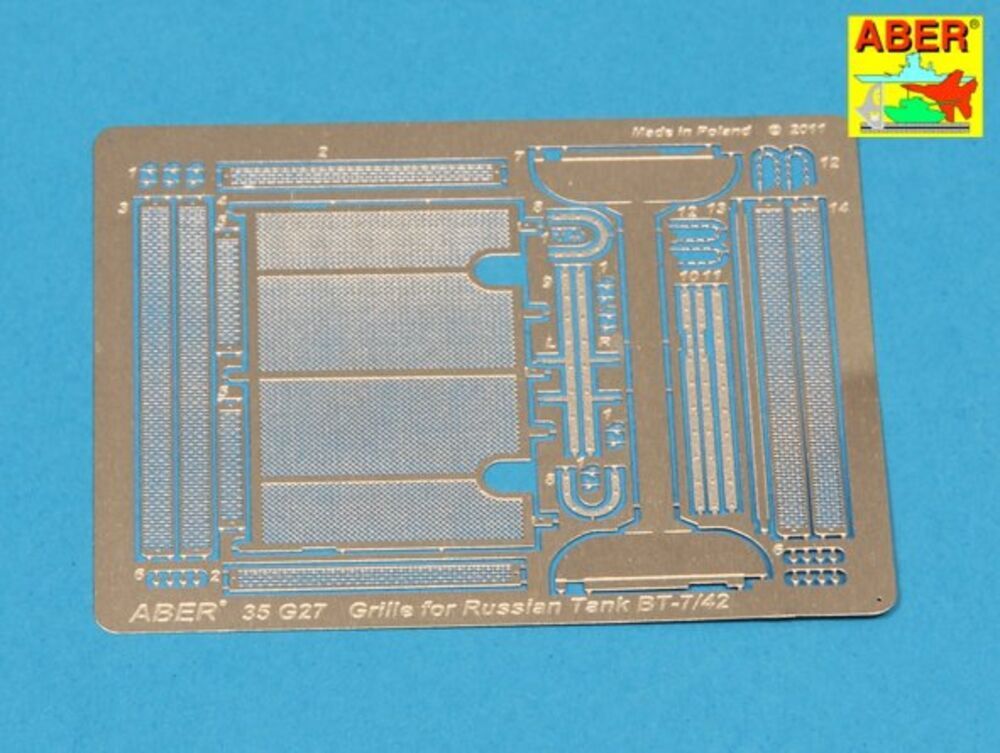 Grilles for BT-7 or BT-42