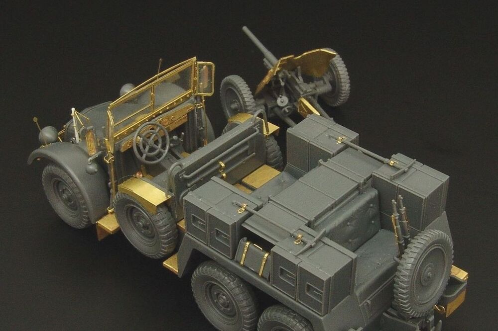 Kfz 69 Krupp  with 3 7cm Pak (Tamiya)