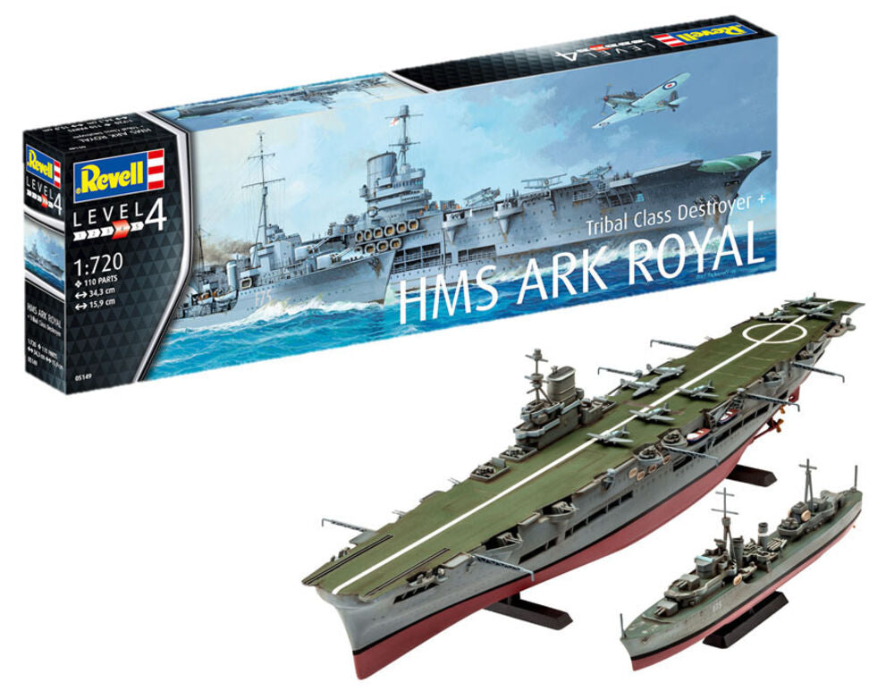 HMS Ark Royal & Tribal Class Des