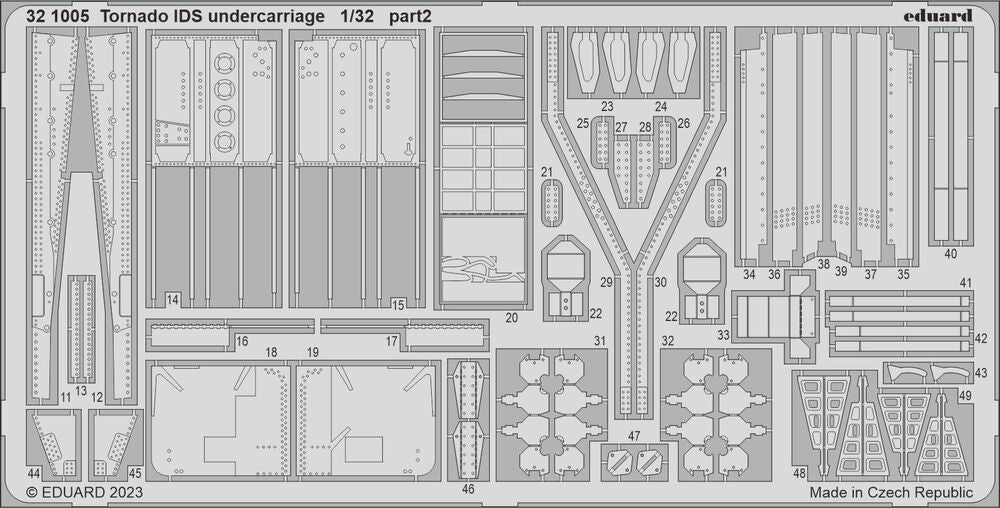 Tornado IDS undercarriage for ITALERI