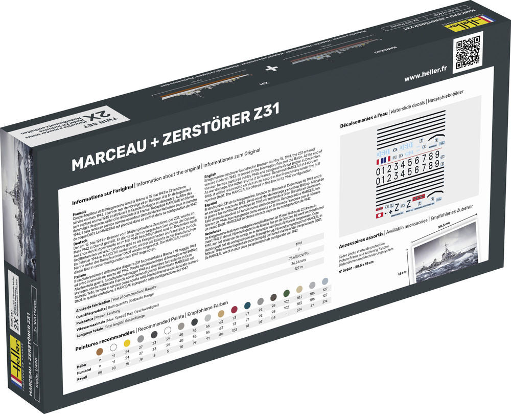 STARTER KIT Marceau + Zerst��rer Z31 TWINSET