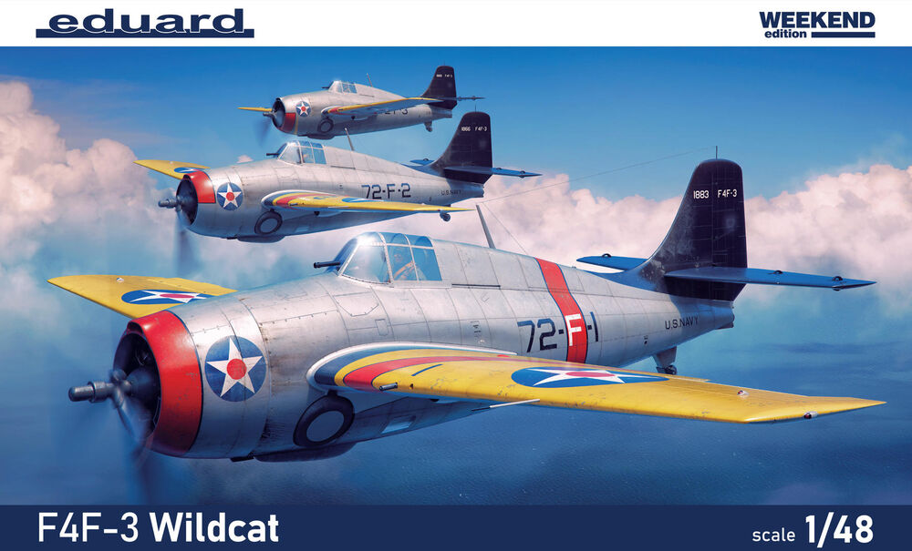 F4F-3 WILDCAT 1/48 EDUARD-WEEKEND