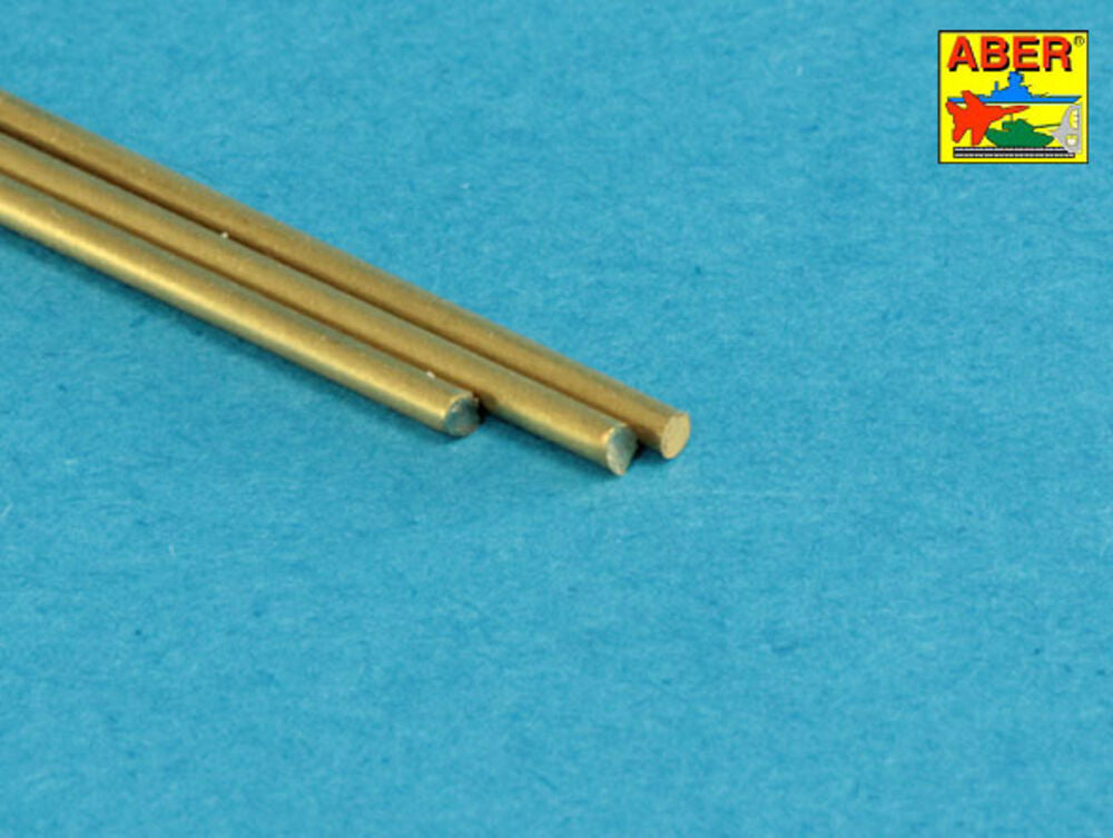 Brass  round rods ? 1,2mm length 250mm x 3 pcs.