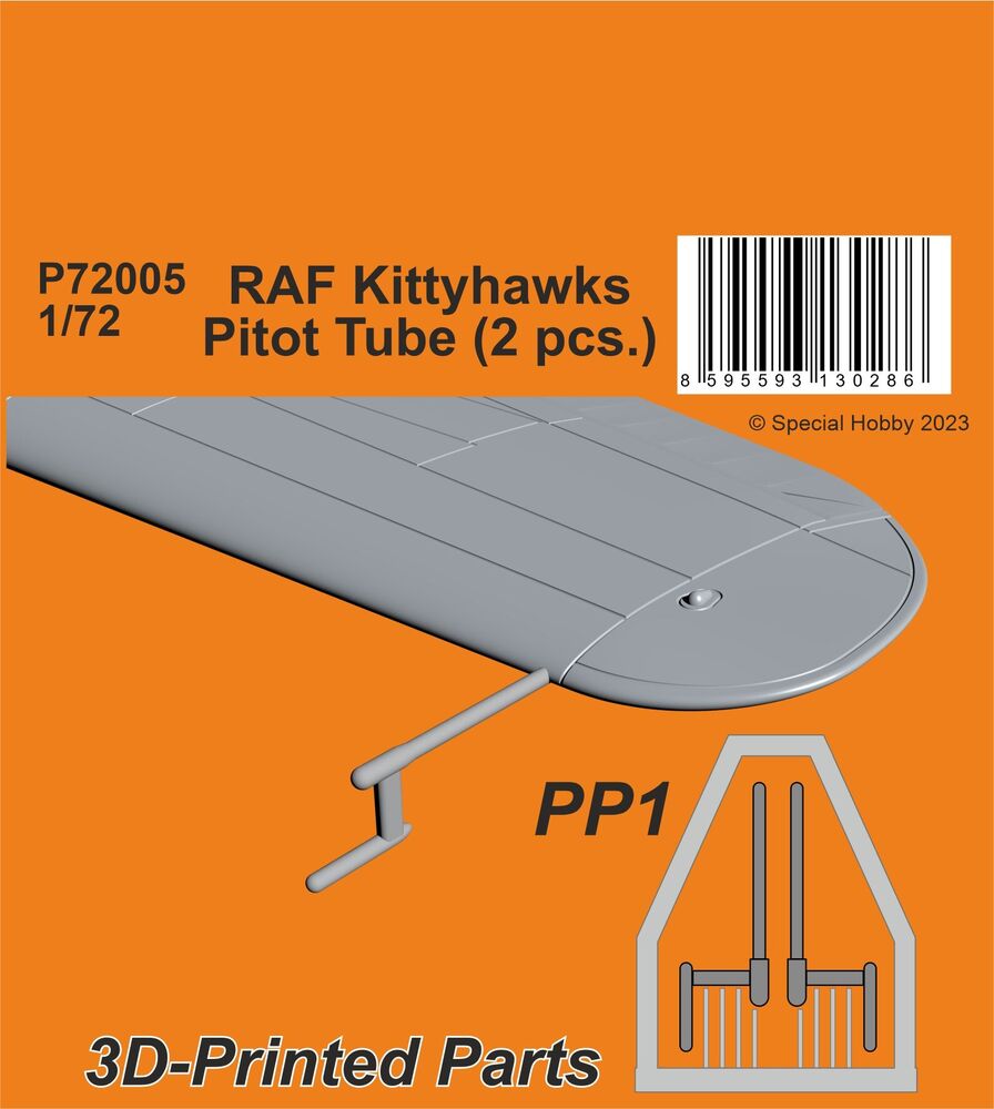 RAF Kittyhawks Pitot Tube (2 pcs.)