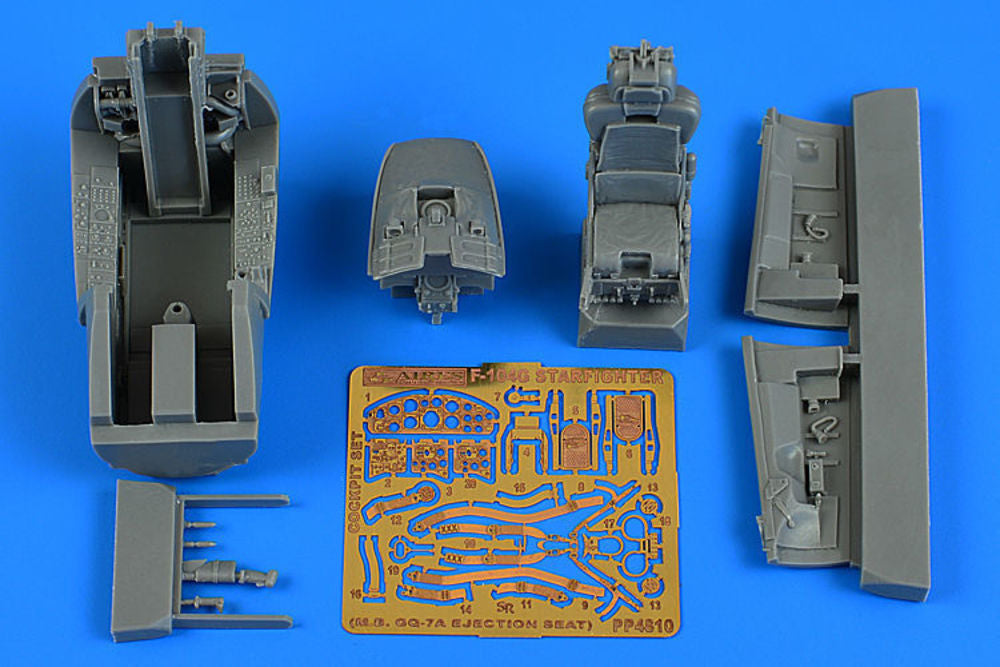 F-104G Starfighter cockpit set (M.B. GQ-7A ej. seat) for Kinetic