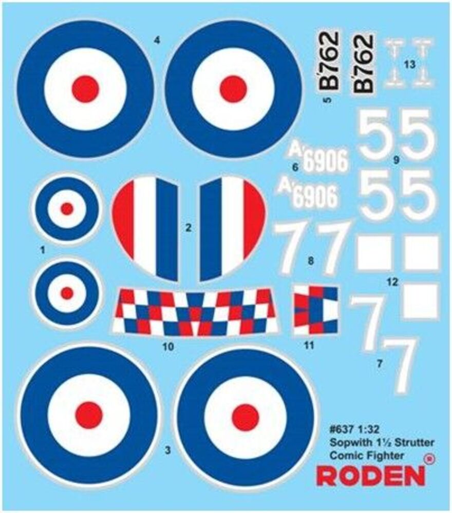 Sopwith 1 1/2 Strutter Comic Fighter