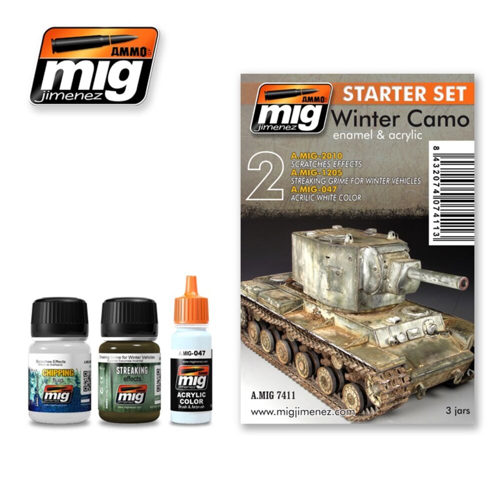 Winter Camo Starter Set