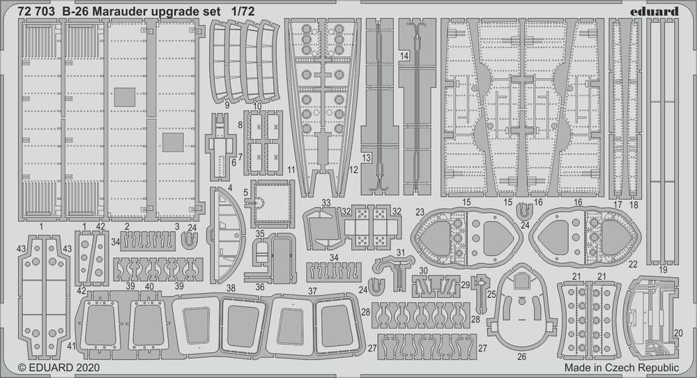 B-26 Marauder upgrade set for Eduard