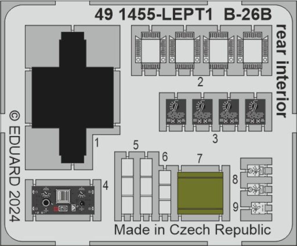 B-26B rear interior"