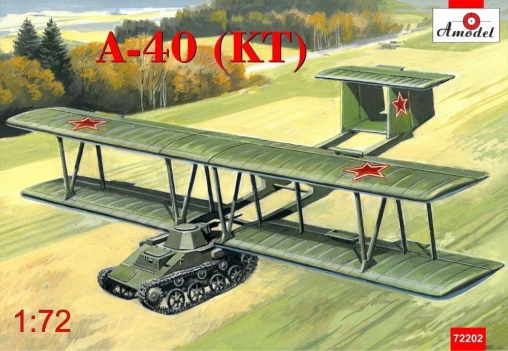 Antonov A-40 (KT)prototype flying tank T