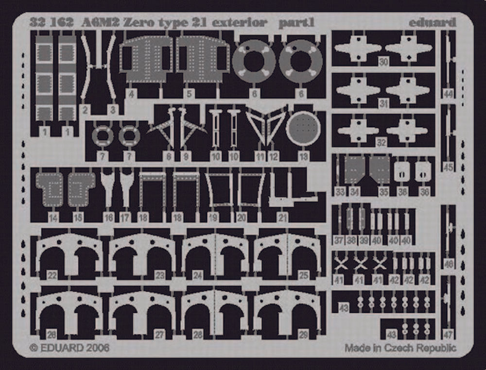 A6M2 Zero type 21 exterior f��r Tamiya Bausatz