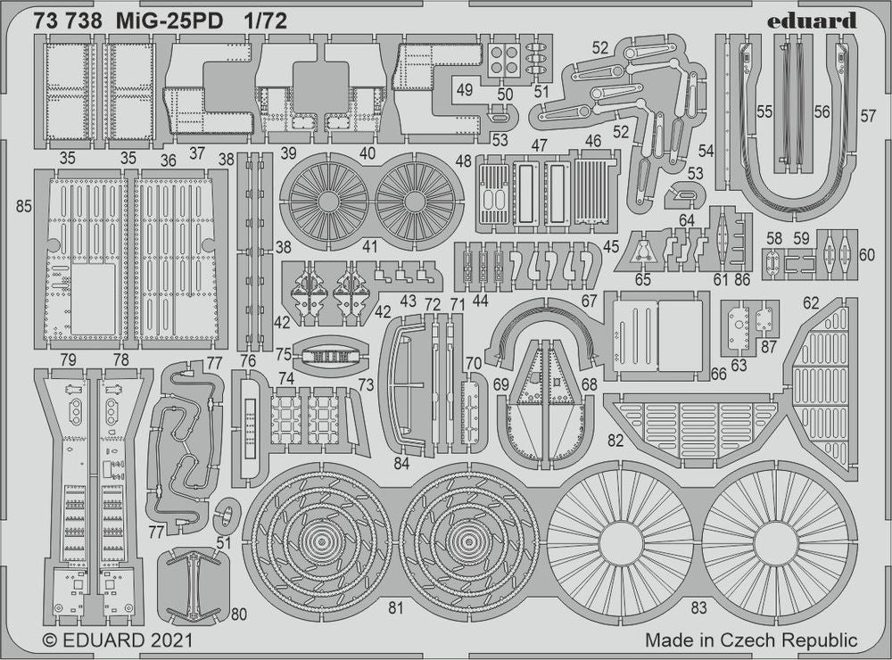 MiG-25PD 1/72 for ICM