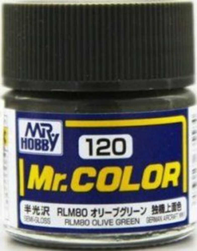 Mr Hobby -Gunze Mr. Color (10 ml) RLM80 Olive Green