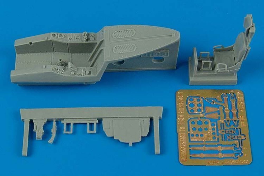 Focke Wulf Ta 183A cockpit set F��r Tamiya Bausatz