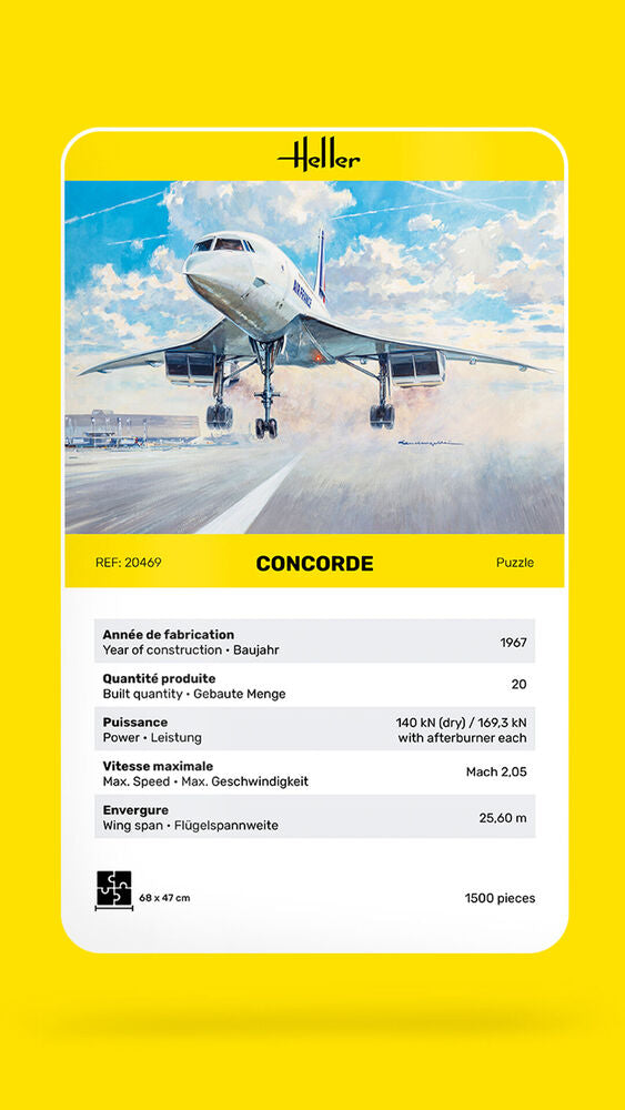 Puzzle Concorde 1500 Pieces