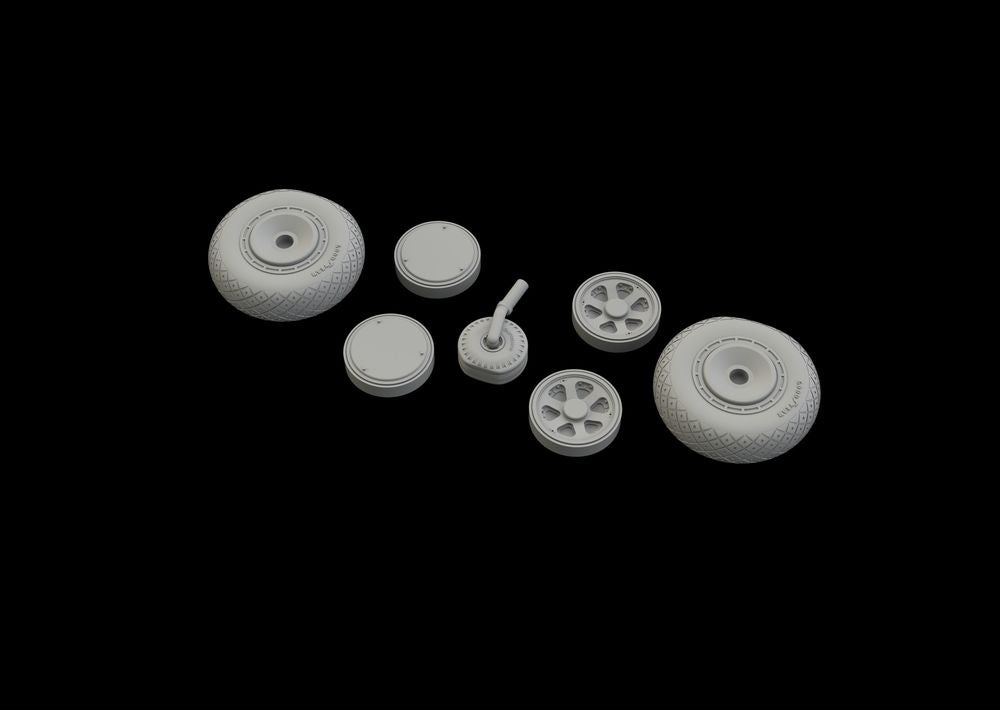 P-47D wheels for Tamiya