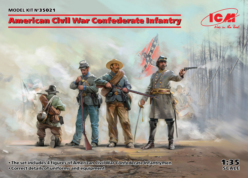 American Civil War Confederate Infantry