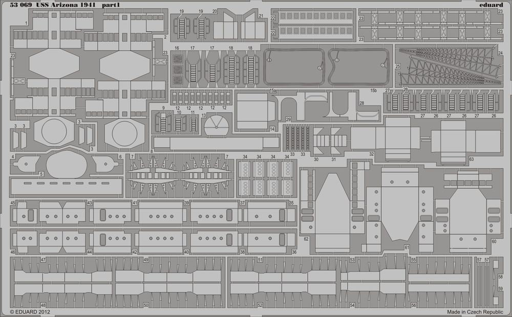 USS Arizona 1941 1/350 for Hobby Boss