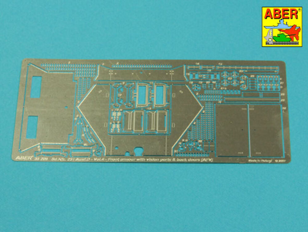 Sd.Kfz.251/1Ausf.D-Vol.4-add.set-rear doors & vision ports