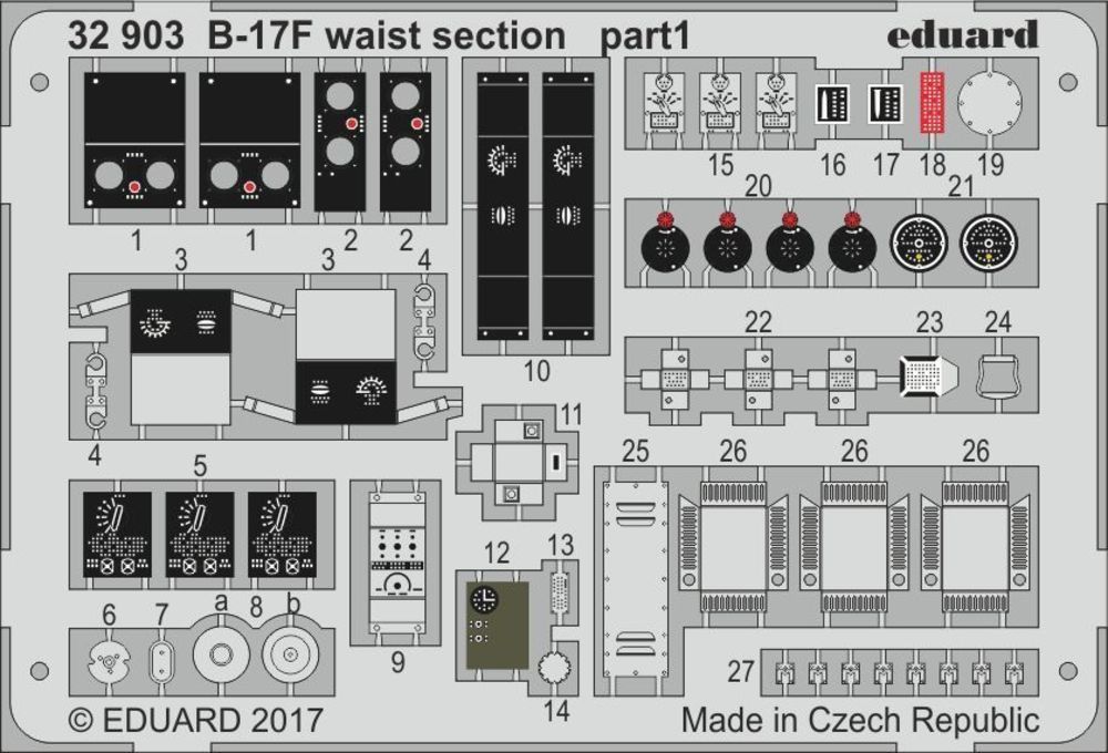 B-17F waist section for HKM