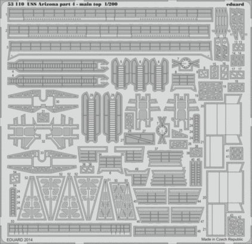 USS Arizona part 4-main top for Trumpete