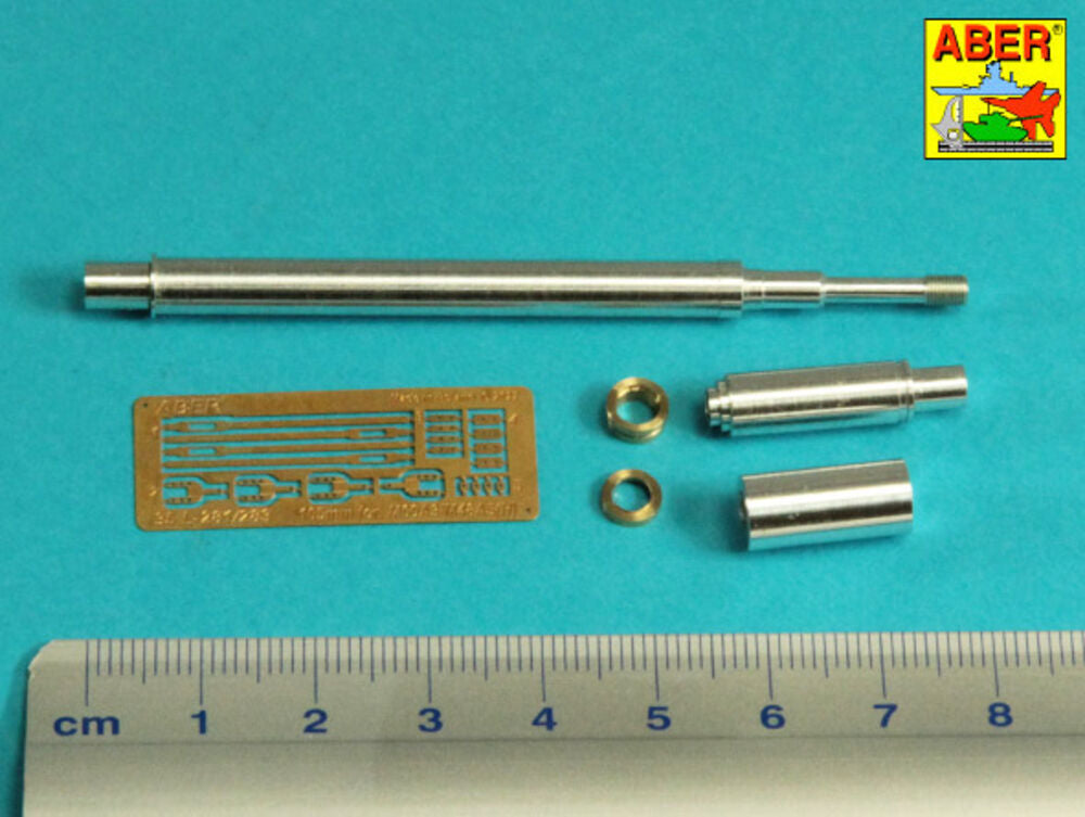 105 mm M-68 barrel with thermal shroud for  M48A5 Tank