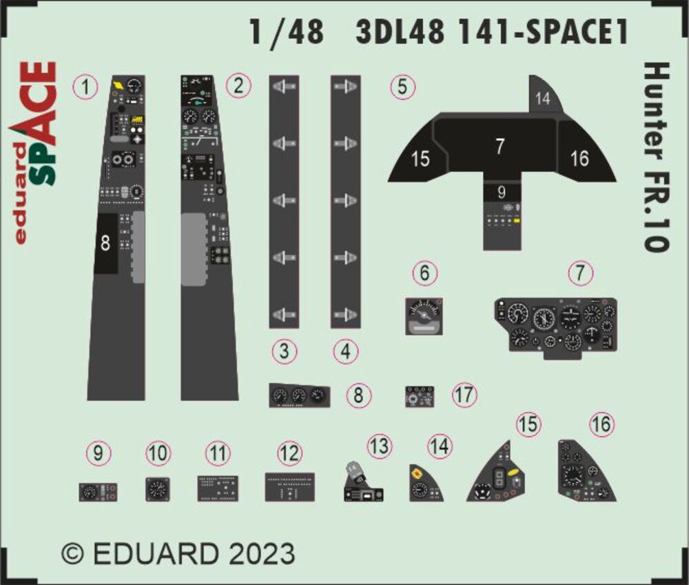 Hunter FR.10 SPACE 1/48 AIRFIX