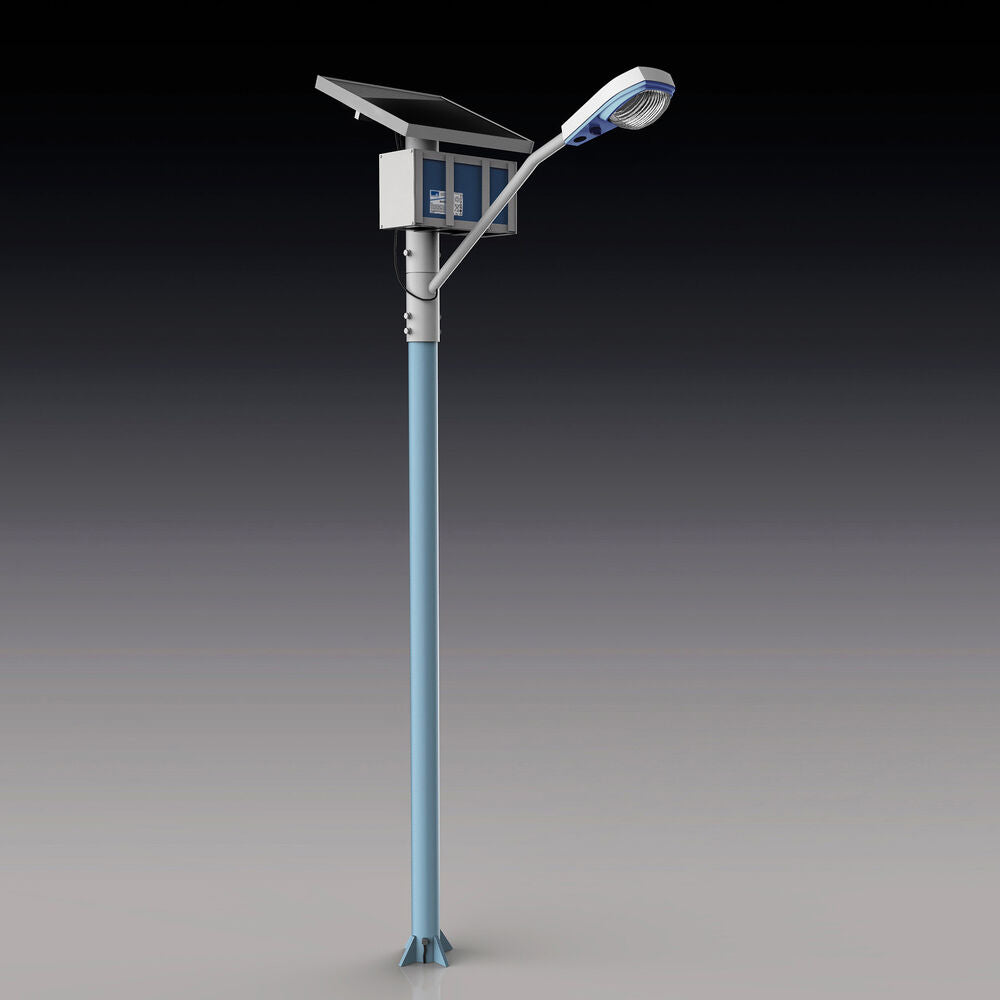 Solar powered street light