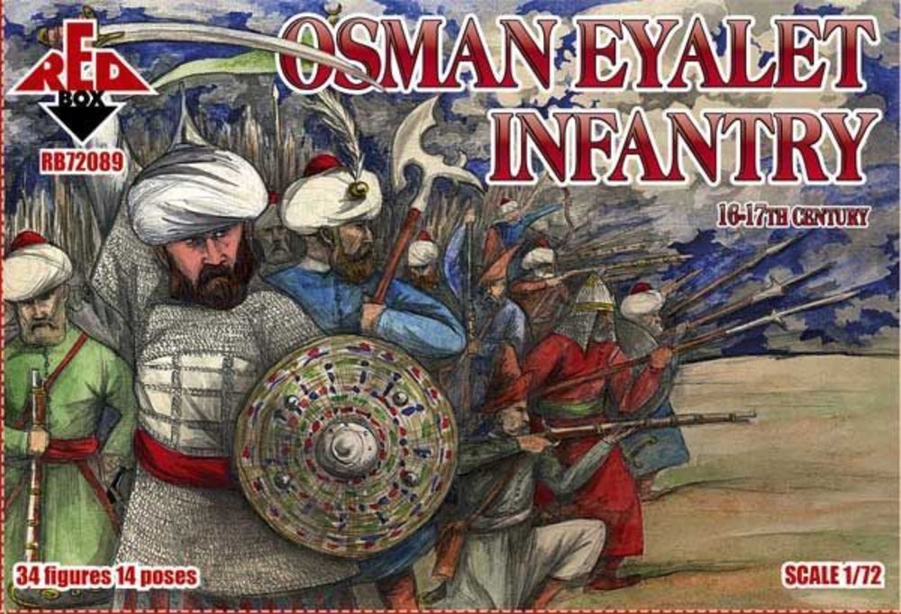 Osman Eyalet infantry,16-17th century