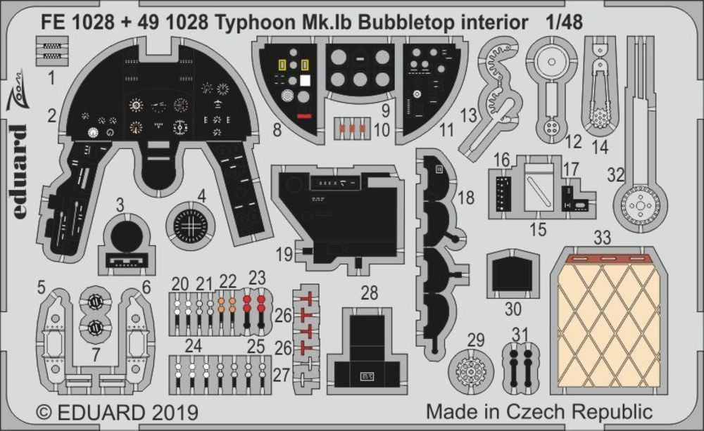 Typhoon Mk.Ib Bubbletop for Hasegawa/Italeri