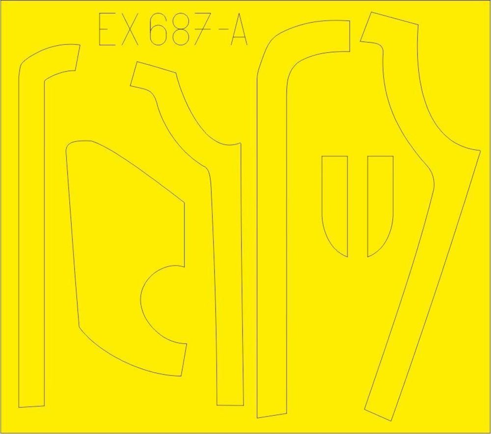 B-17G antiglare panels (DL & BO production) for HKM