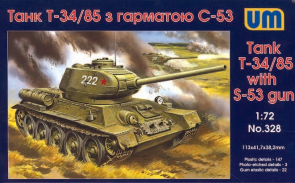 T-34/85 with S-53 gun