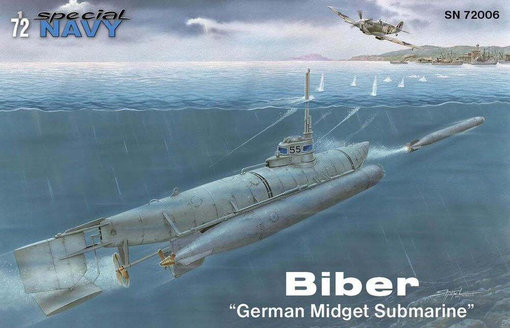 Kleinkampfb��nde BiberGerman Midget Submarine