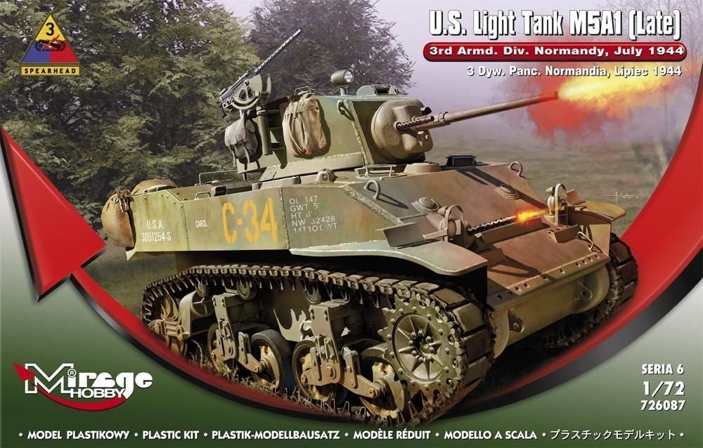 U.S.Light Tank M5A1 (Late) 3rd Armd.DivN