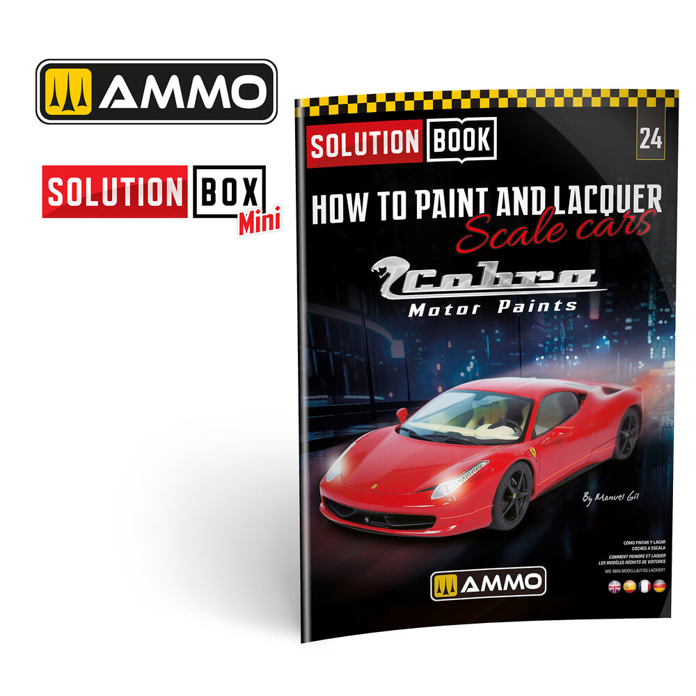 SOLUTION BOX MINI 24 - How to Paint and Lacquer Scale Cars - COBRA MOTOR PAINTS