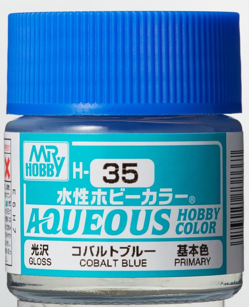 Mr Hobby -Gunze Aqueous Hobby Colors (10 ml) Cobalt Blue