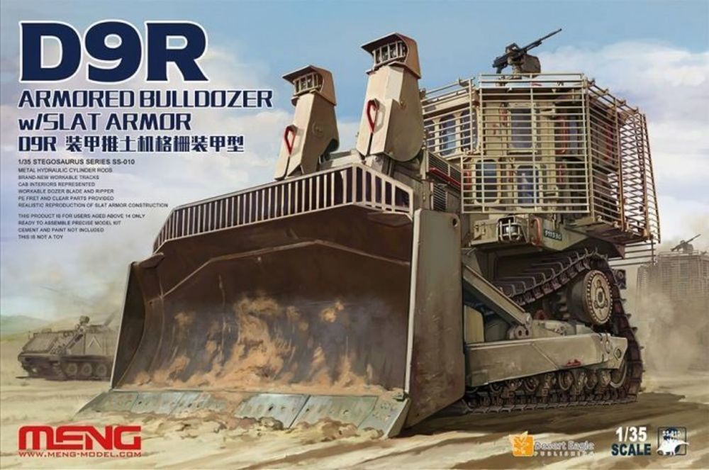 D9R Armored Bulldozer W/Slat Armor