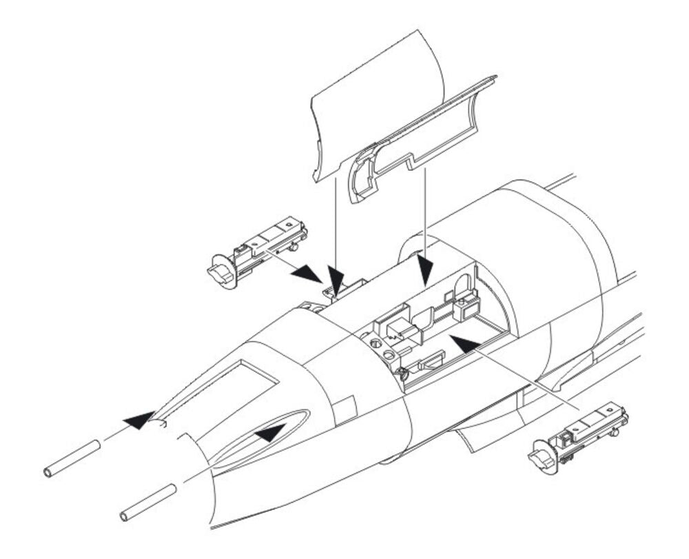 He 162A-2 Arnament Set f��r Tamiya Bausatz