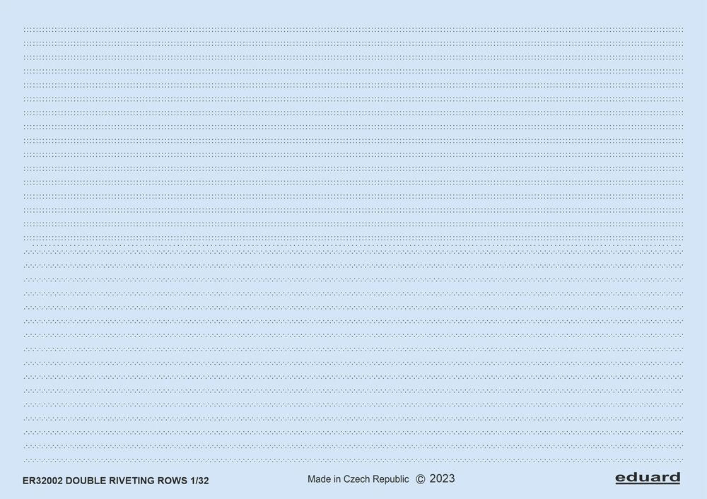 Double riveting rows 1/32
