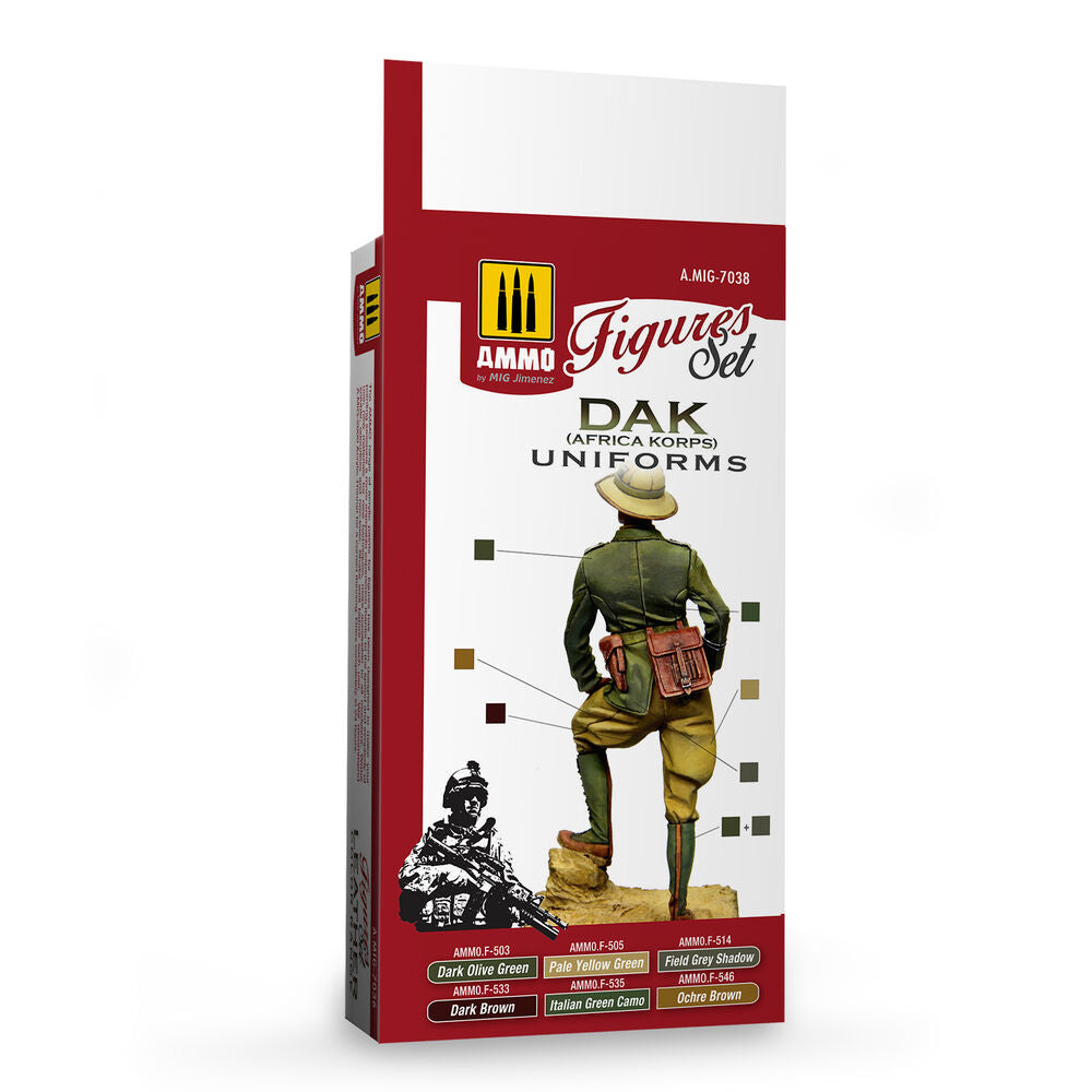 DAK Uniforms (Africa Korps) Figures Set