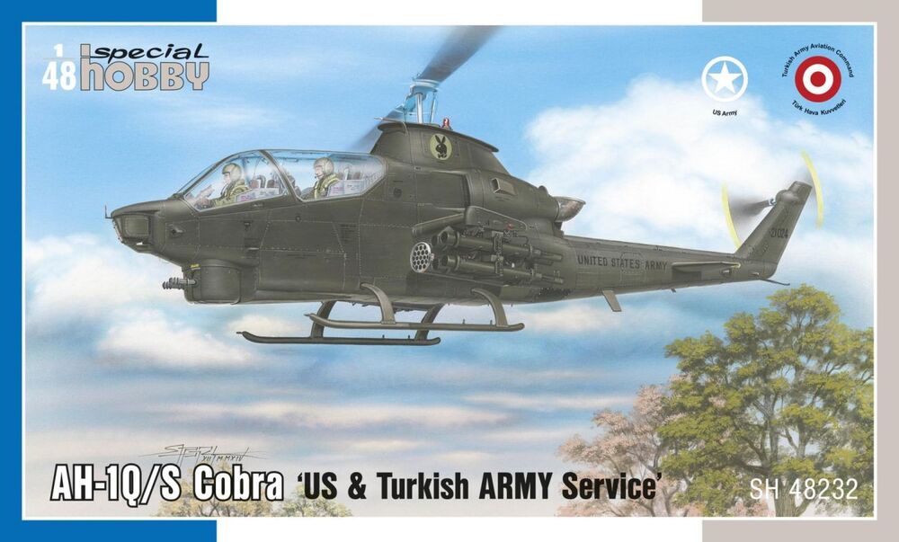 AH-1Q/S Cobra ���US & Turkish Army Service��� 1/48