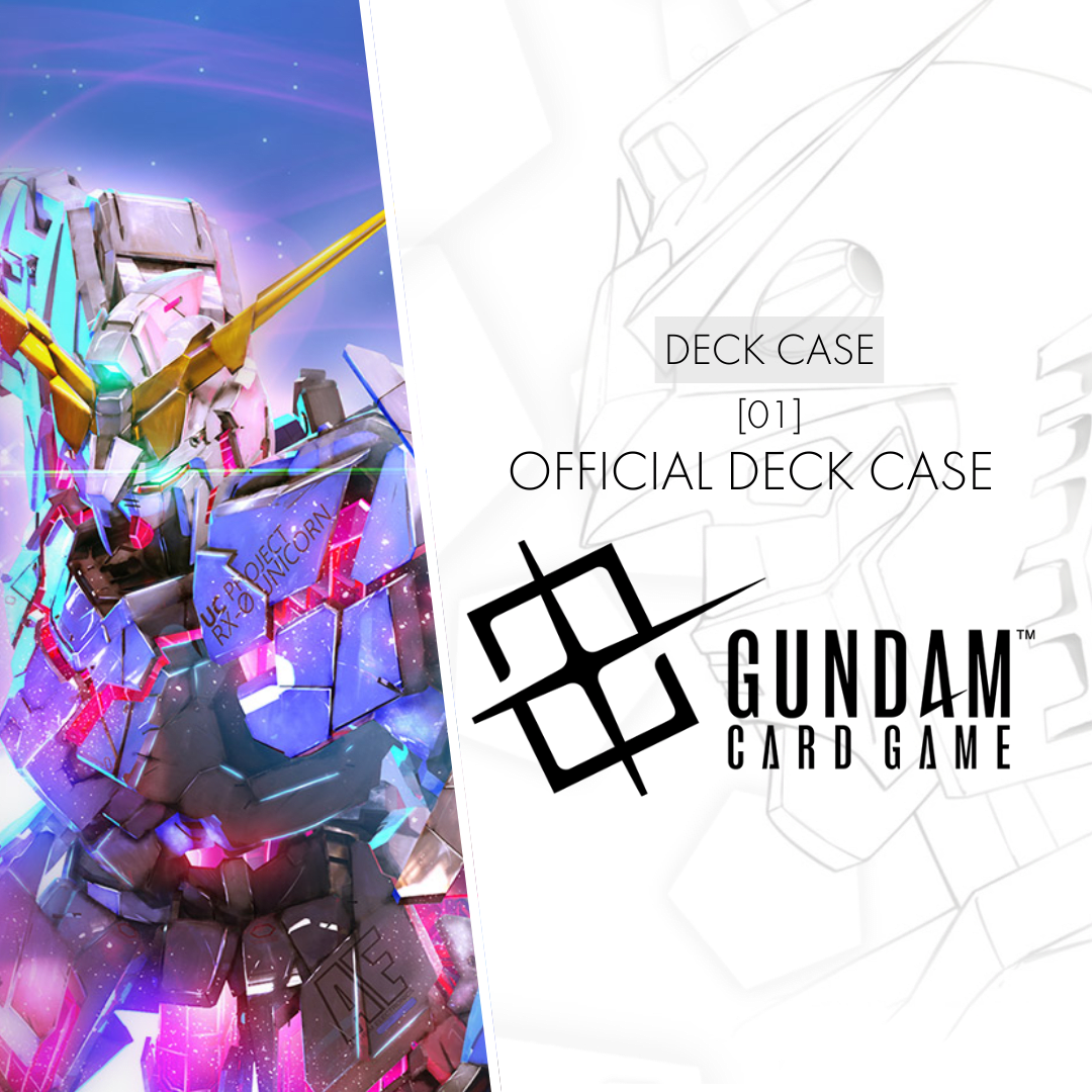 *PREORDER* Gundam Card Game Official Deck Case 01