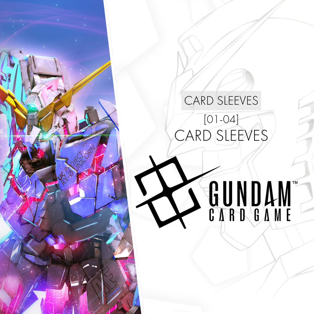 *PREORDER* Gundam Card Game Official Card Sleeve 01