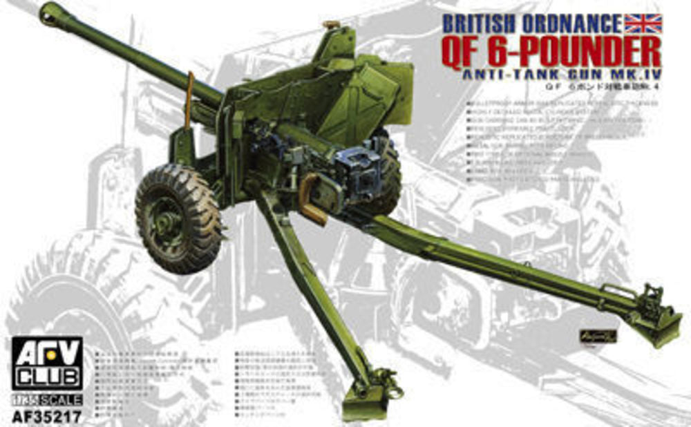 British Mk.4 6pdr Anti-tank Gun