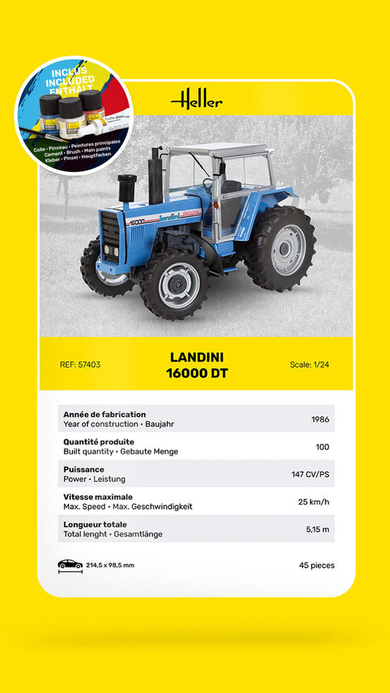 STARTER KIT Landini 16000 DT