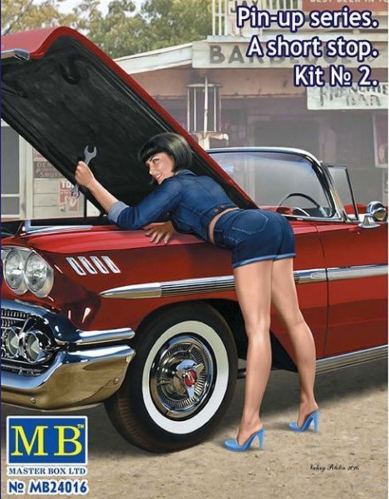 Pin-up series.A short stop.Kit No.2